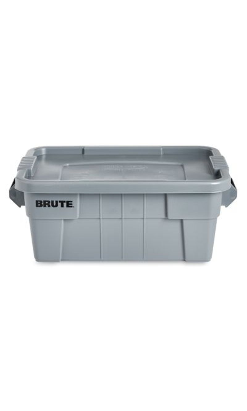 Caja-BRUTE--Tote--Gris-75-Litros-de-frente