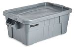 Caja-BRUTE--Tote--Gris-75-Litros-lateral-derecha