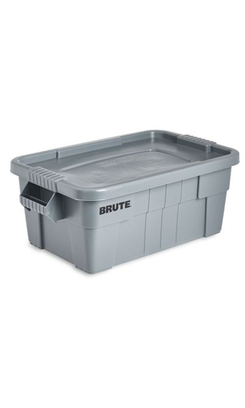 Caja-BRUTE--Tote--Gris-75-Litros-lateral-derecha