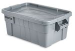 Caja-BRUTE--Tote--Gris-75-Litros-lateral-izquierda