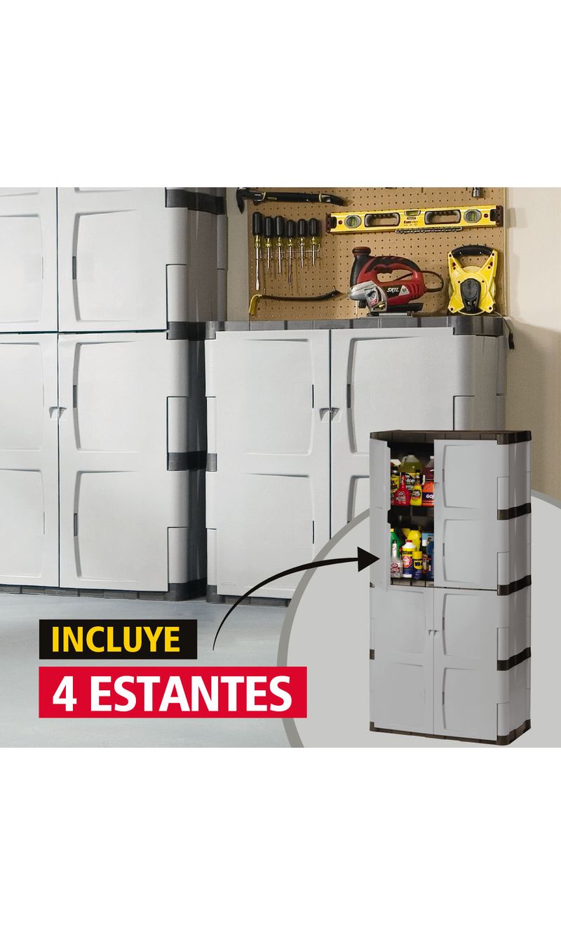 Closet-de-Almacenamiento-Gris----312-Kg-con-4-estantes