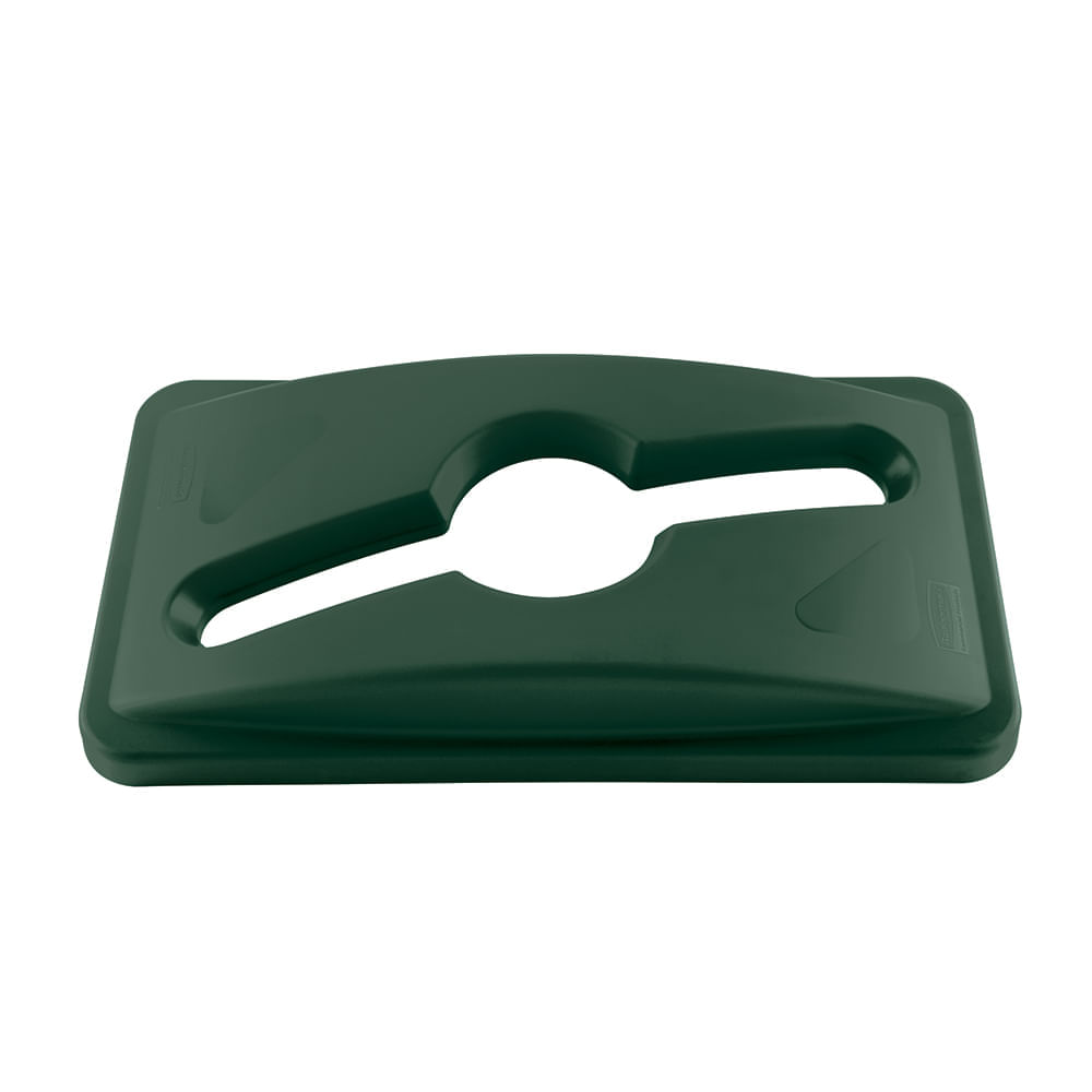 Tapa-para-reciclaje-mixto-SLIMJIM-Verde-rubbermaid-commercial-products