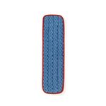 Mopa-Humeda-microfibra-HYGEN-Azul-Rojo-45-cm-de-frente-en-pie
