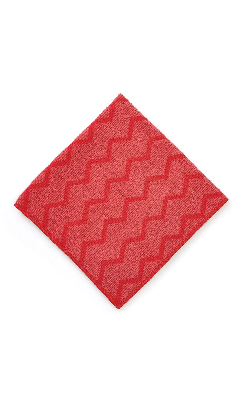 Paño-de-Microfibra--HYGEN-Rojo-40-x-40-cm-en-diagonal