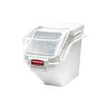 Contenedor-para-ingredientes-ProSave-100-tazas-Con-pala-Blanco--Rubbermaid-Commercial-en-diagonal-alejado