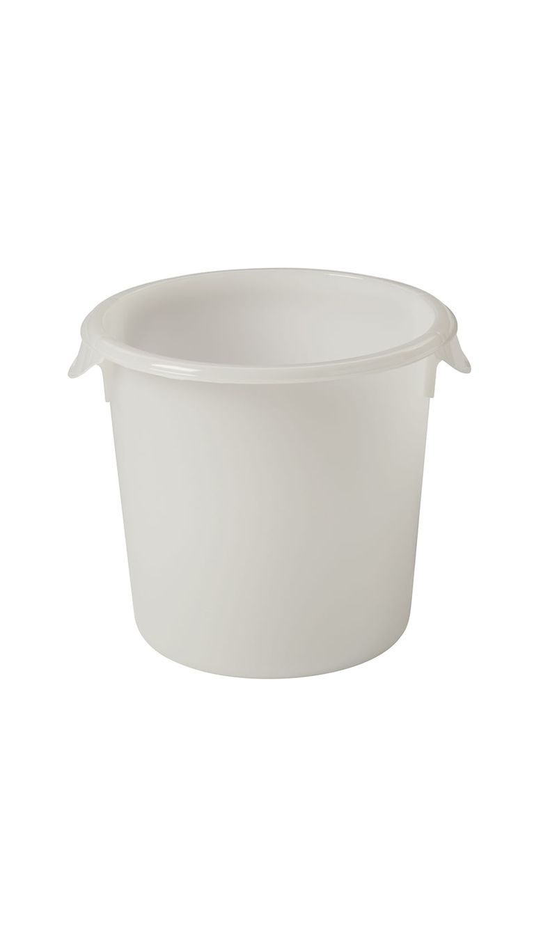 Recipiente-redondo--para-Alimentos-Blanco-38-Litros-Rubbermaid-Commercial-de-frente