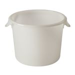 Recipiente-redondo--para-Alimentos-Blanco-57-Litros-Rubbermaid-Commercial-de-frente