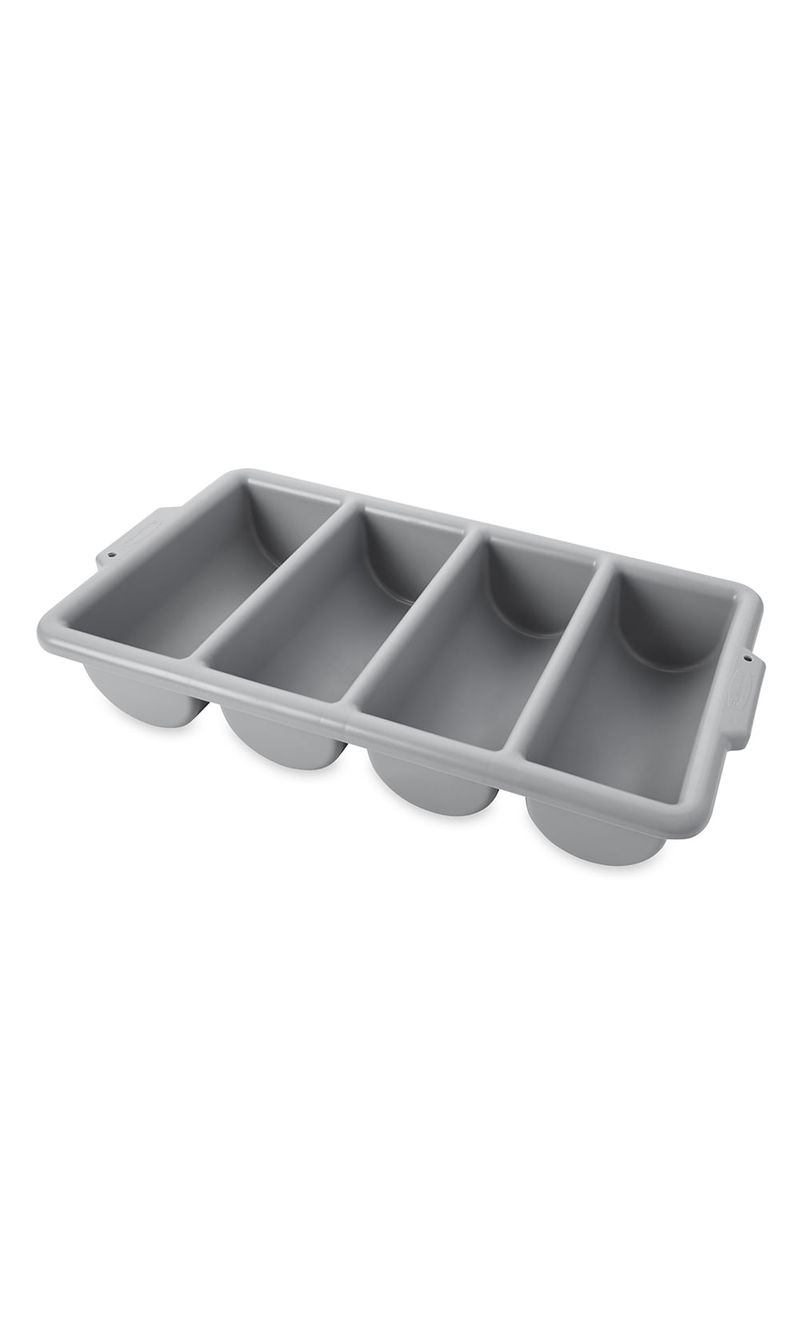 Organizador-de-cubiertos---Gris--Rubbermaid-Commercial-en-diagonal