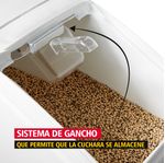 Contenedor-de-ingredientes-ProSave-400-tazas-Blanco-tapa-con-sistema-de-gancho