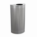 Contenedor-De-Basura-Media-Luna-En-Acero-Inoxidable-Perforado-Gris-45-Litros--