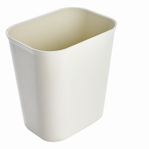 Cesto Papelera Resistente Al Fuego  Beige 13 Litros