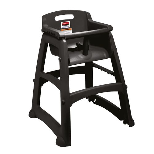 Silla para bebé Sturdy Chair™ con ruedas - Negro