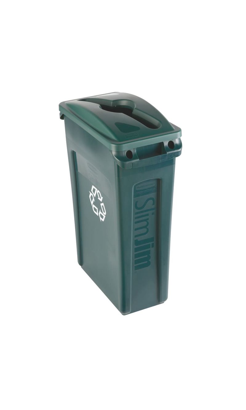 contenedor-de-basura-organico-slimjim-verde-rubbermaid-commercial-products