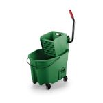 Cubeta-exprimidora-WaveBrake®-verde-33-litros-Rubbermaid-commercial-Products-Lateral