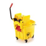 Cubeta-exprimidora-WaveBrake®-amarilla-33-litros-Rubbermaid-commercial-Products-lateral-trasero
