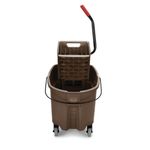 Cubeta-exprimidora-WaveBrake®-cafe-33-litros-Rubbermaid-commercial-Products-de-frente