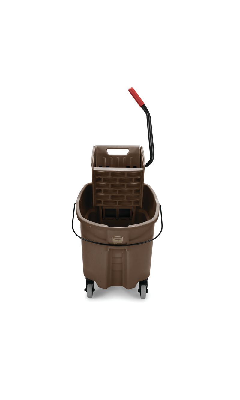 Cubeta-exprimidora-WaveBrake®-cafe-33-litros-Rubbermaid-commercial-Products-de-frente
