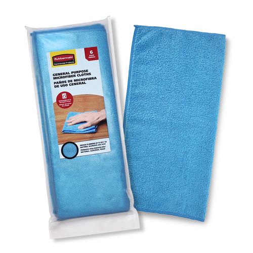 Paño de Microfibra Uso general - 6pz