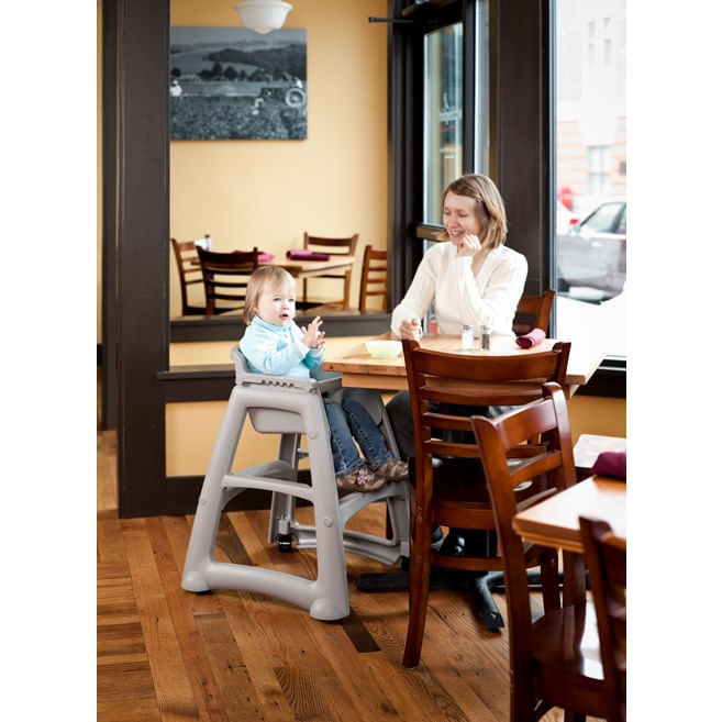 Silla para Bebé Con Ruedas Gris