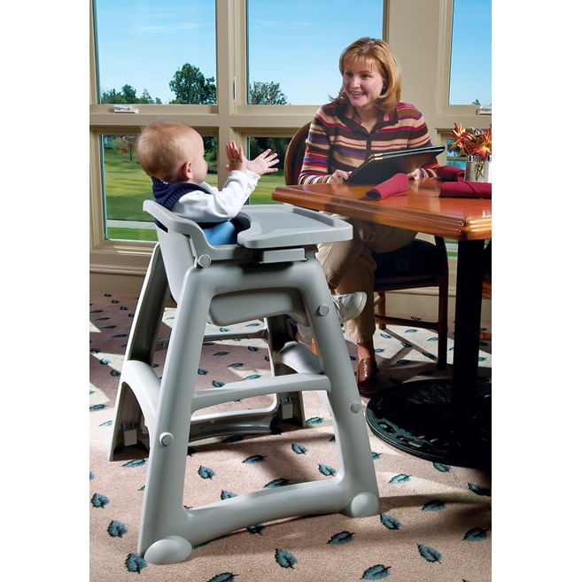 Silla para Bebé Con Ruedas Gris