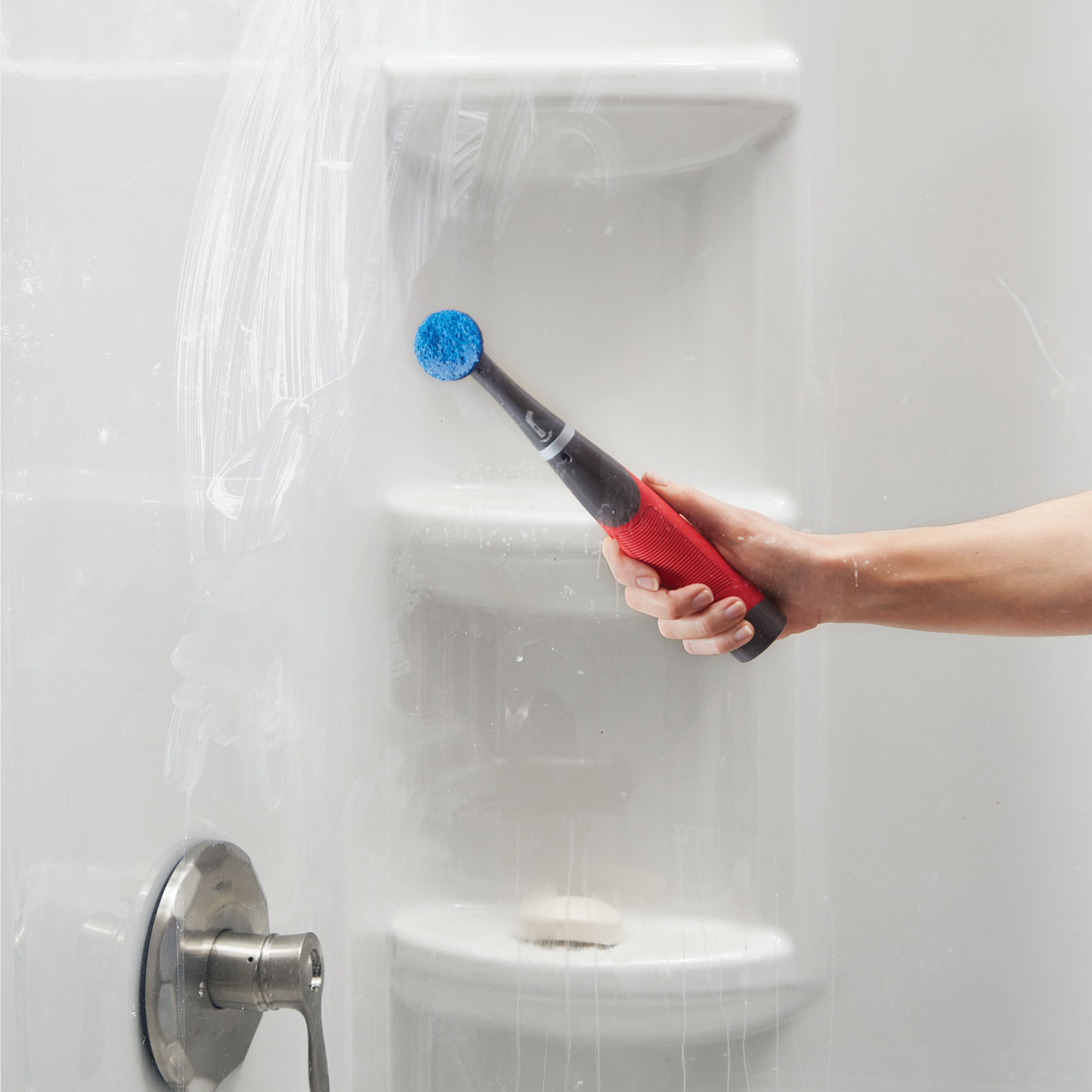 Kit Cepillo de limpieza eléctrico giratorio para baño y cocina Rubbermaid