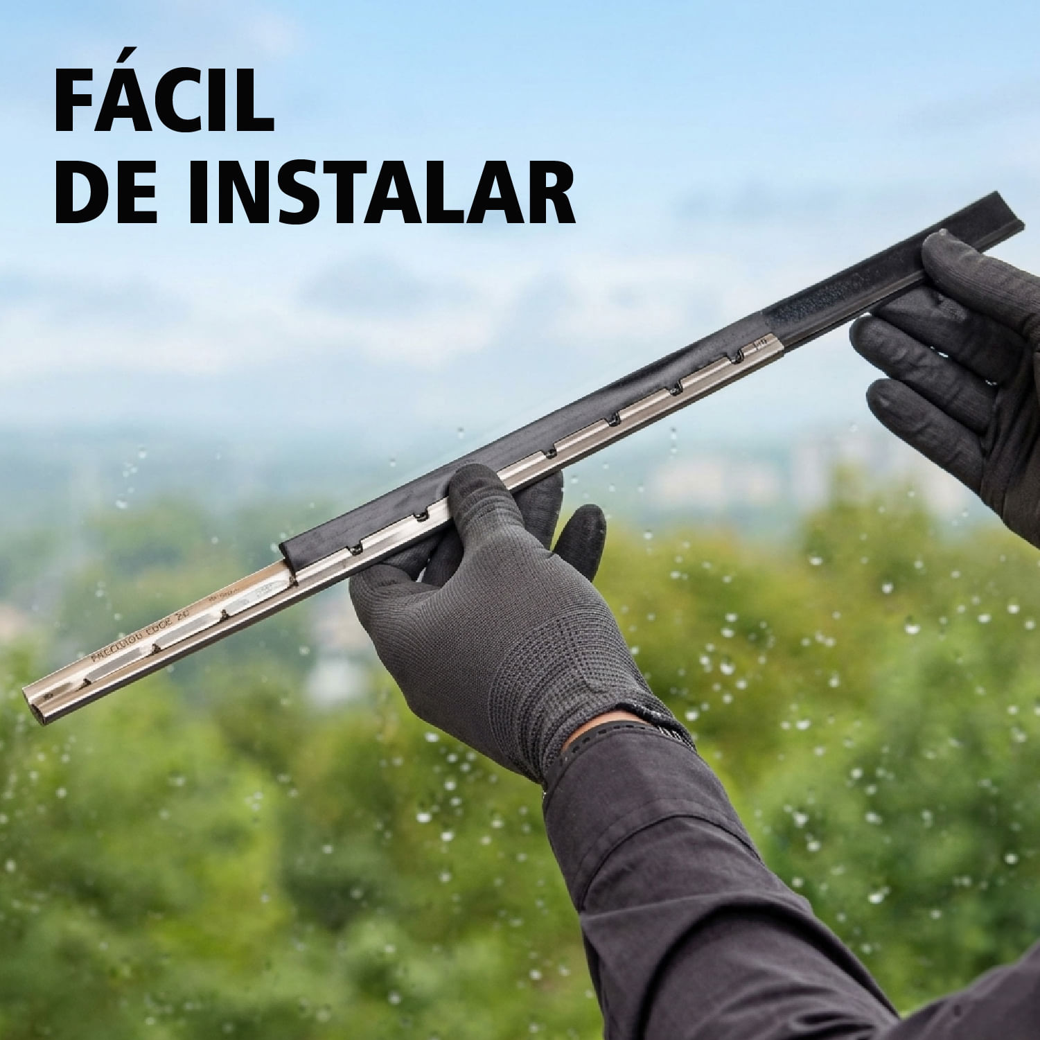 Goma de repuesto para jalador de vidrios