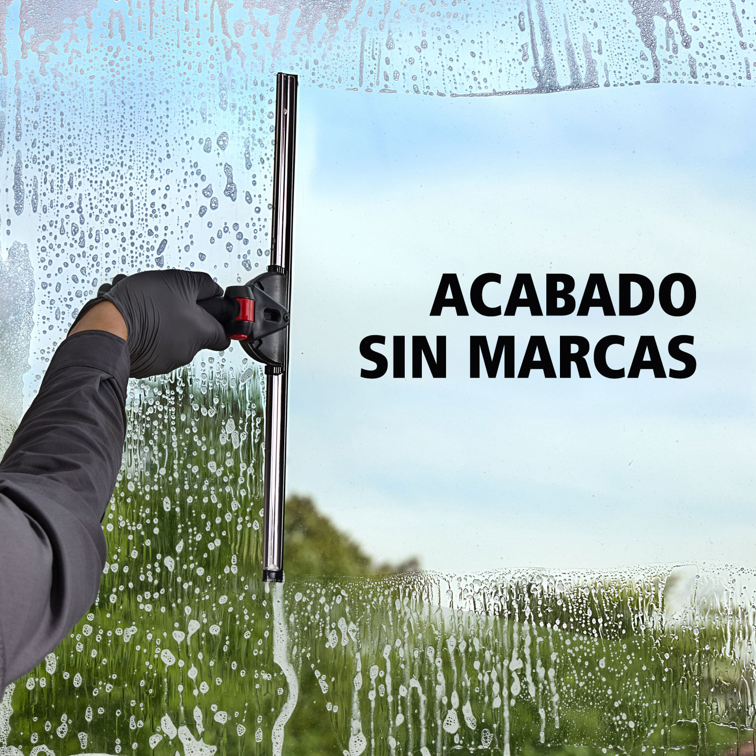 Goma de repuesto para jalador de vidrios