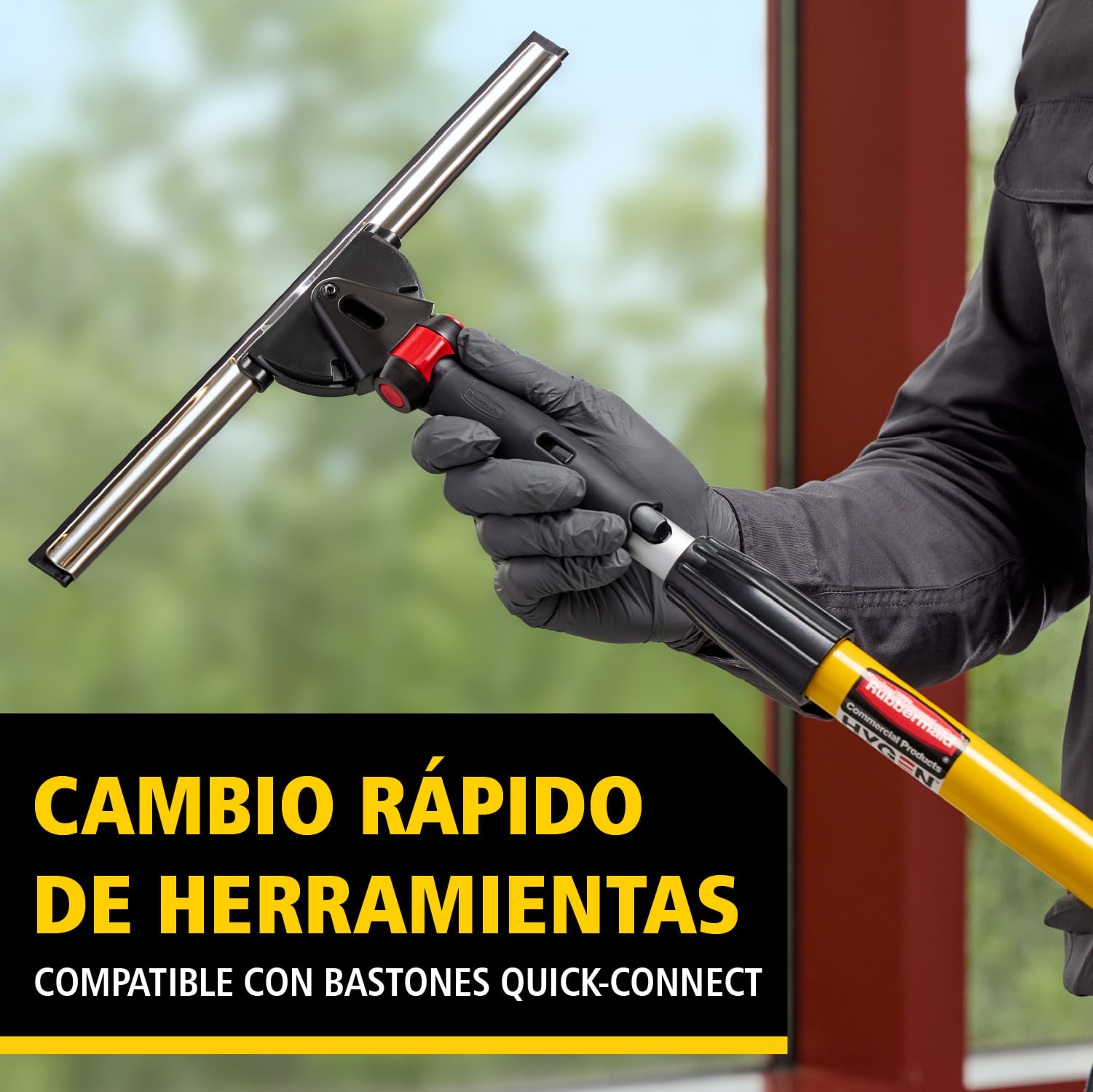 Goma de repuesto para jalador de vidrios