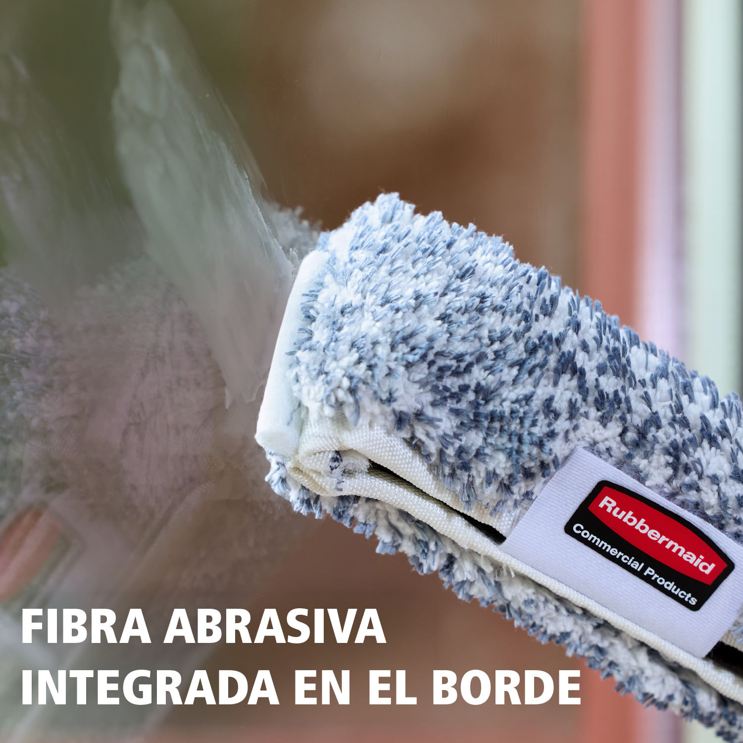 Lavavidrios de microfibra